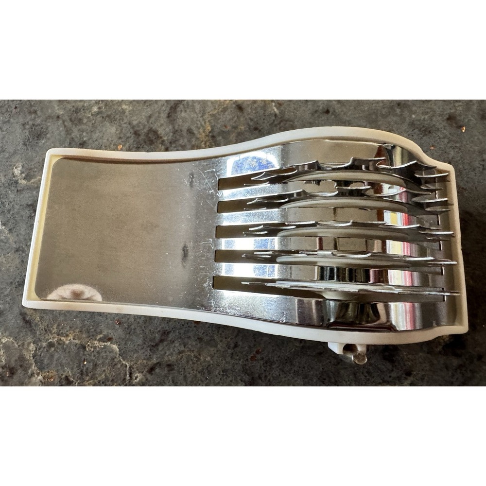 Meat Tenderizer Manual Rotary Rolling‎ Blade Stainless Steel Premier